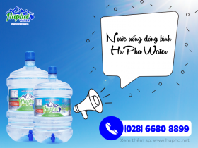 Nơi cung cấp bình nước khoáng 20l - HuPha Water