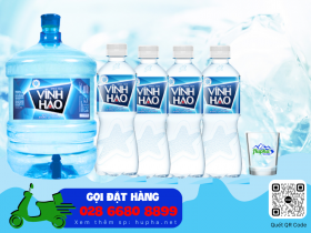 Nước bình Vĩnh Hảo - có vòi 20 lít tại Bình Thạnh HuPha Water