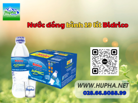 Nước đóng bình 19 lít Bidrico An Toàn Sức Khỏe