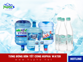 Nước đóng bình 20l tinh khiết Vĩnh Hảo GIÁ TỐT - GIAO NHANH HuPha Water