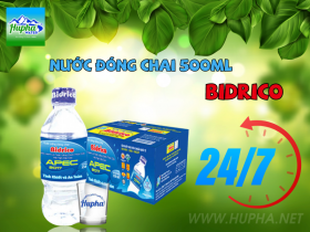 Nước đóng chai 500ml Bidrico - Giao Trong 2h