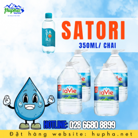 Nước đóng chai nhỏ Satori 350ml quận 3 TP. HCM: Sự Tinh Khiết Của Thiên Nhiên Trong Lòng Bàn Tay