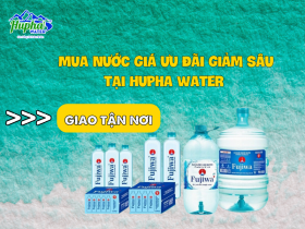 Nước ion kiềm Fujiwa - Mua nước giá ưu đãi giảm sâu tại HuPha Water