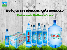 Nước ion life đóng chai chất lượng cao - Phân phối HuPha Water