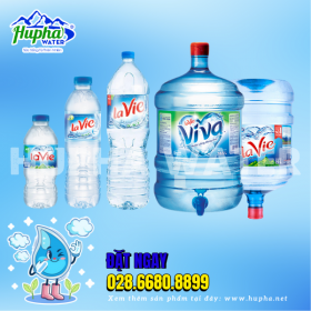 Nước khoáng Lavie 350ml giá bao nhiêu tại quận 3, giao hàng nhanh chóng, tiện lợi