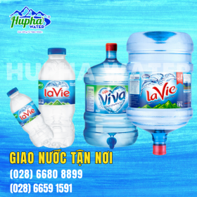 Nước khoáng Lavie bình úp - Nước uống HuPha Water