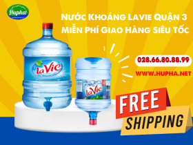 Nước Khoáng Lavie Quận 3 Miễn Phí Giao Hàng Siêu Tốc