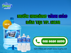 Nước khoáng Vĩnh Hảo bán tại TP. HCM