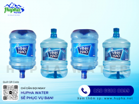 Nước khoáng Vĩnh Hảo bình 20l có vòi - giá tốt tại TP. HCM