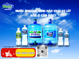 Nước khoáng Vĩnh Hảo chai 1.5 lít bán ở gần đây? HuPha Water