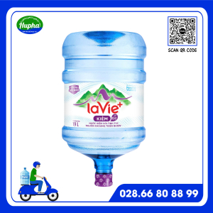 Nước La Vie+ Kiềm 18.5L bình úp 