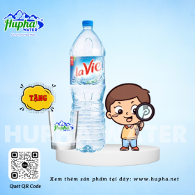 Nước Lavie 1.5 lít tiện lợi và an toàn sức khỏe