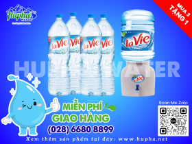 Nước Lavie chai 1.5 lít ở HuPha Water - Miễn phí giao hàng nhanh, đúng hẹn