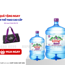 Nước LaVie Kiềm+ Giá Sỉ Cho Đại Lý Và Công Ty Từ Nhà Phân Phối Nước HuPha Water