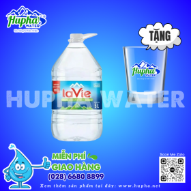 Nước suối Lavie khuyến mãi tặng kèm bình sứ quận 2