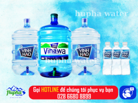 Nước suối Vĩnh Hảo 1.5 lít tại Bình Thạnh - Dịch vụ đổi nước suối tận nhà TP. HCM