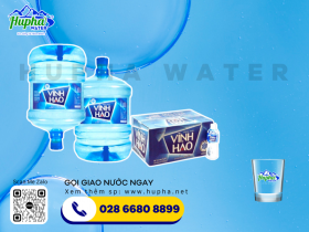 Nước suối Vĩnh Hảo 20l - Cung cấp nước uống cao cấp số lượng lớn