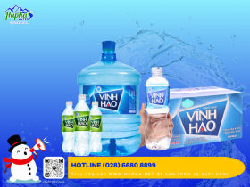 Nước suối Vĩnh Hảo thùng 12 chai - chai 1500ml tại Hóc Môn