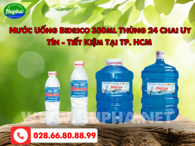Nước Uống Bidrico 350ml Thùng 24 Chai Uy Tín - Tiết Kiệm Tại TP. HCM 
