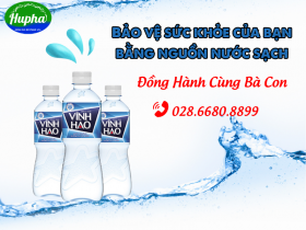  Nước Uống Chính Hãng HuPha - Nước Khoáng Vĩnh Hảo Giá Tốt TP. HCM