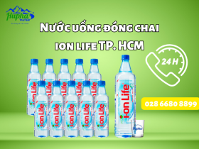 Nước uống đóng chai ion life TP. HCM giao nhanh trong 2h