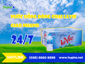 Nước uống đóng chai Lavie - Giao Hàng 24/7