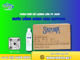 Nước uống đóng chai Sapuwa - Phân phối số lượng lớn TP. HCM