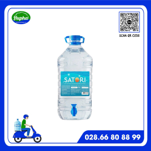 Nước uống Satori 5 Lít Có vòi 