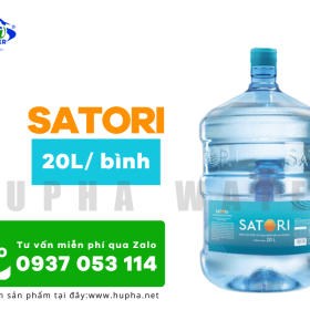 Nước Uống Satori Tinh Khiết, Giá Hợp Lý - HuPha Water