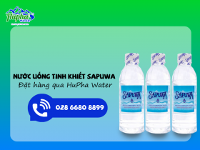 Nước uống tinh khiết Sapuwa - Đặt hàng qua HuPha Water