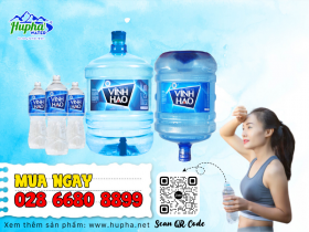 Nước uống Vĩnh Hảo bình 20l – Nước Vihawa chính hãng, giao nhanh trong ngày