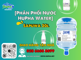 [Phân Phối Nước HuPha Water] Giá nước Sapuwa 20l Giao Tận Nơi, Chính Hãng