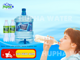 [Phú Nhuận] Nước tinh khiết Vĩnh Hảo 20l có vòi sử dụng được cho máy nước nóng lạnh