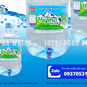 Quy trình sản xuất nước uống đóng bình tại các công ty hàng đầu