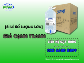 [Sỉ Lẻ Số Lượng Lớn] Nước Tinh Khiết Sapuwa Giá Cạnh Tranh HuPha Water