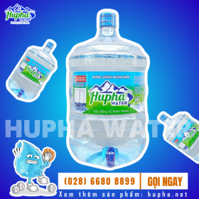 So sánh nước uống tinh khiết và nước khoáng tại HuPha Water