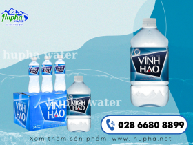 [Thùng 12 chai] Nước suối Vĩnh Hảo chai 1.5 lít - Miễn phí giao hàng tận nơi