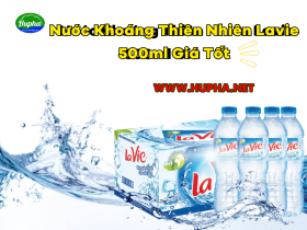  [Ưu Đãi] Nước Khoáng Thiên Nhiên Lavie 500ml Giá Tốt Tại TP. HCM